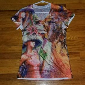 Kentucky  Derby V neck Tee